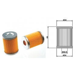 LPG filter TARTARINI metal without a hole, dimensions