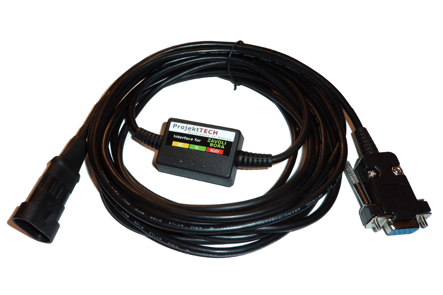 Cable projekt-tech RS232 serial port com for ZOVOLI BORA LIGHT